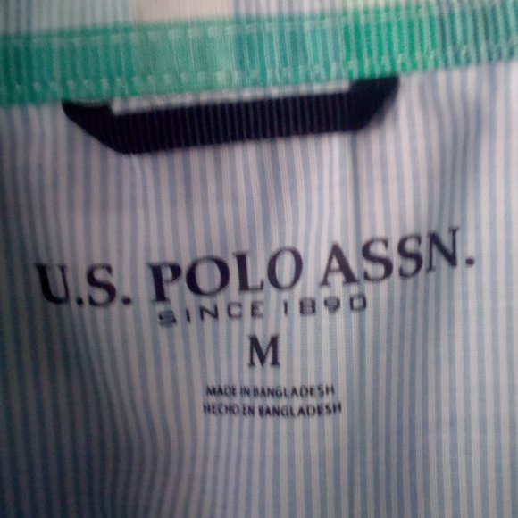 Ralph Lauren U.S. Polo Assn Short sleeve Button-Down casual dress shirt - Picture 3 of 3